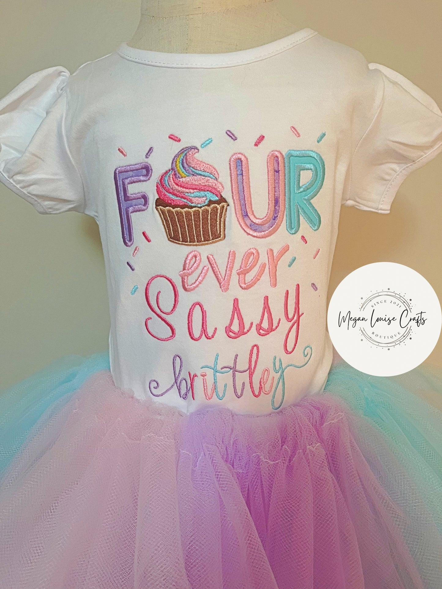 Four Ever Sassy Birthday Outfit