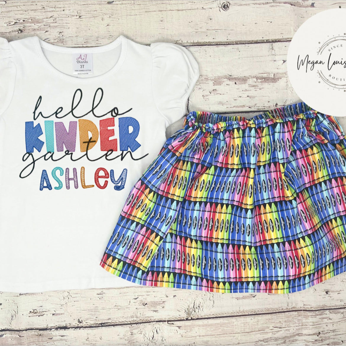 Hello Kindergarten Outfit