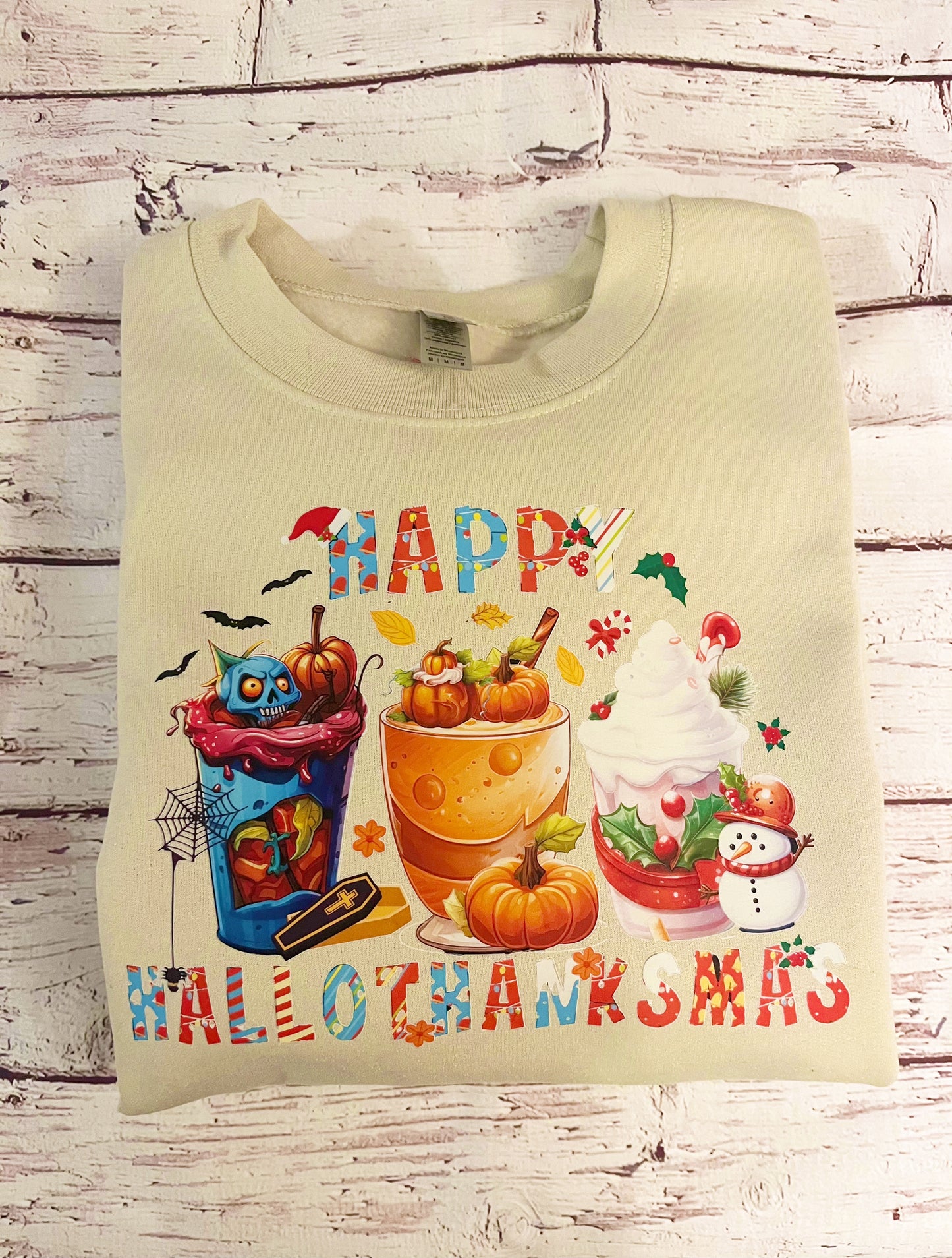 Happy Hallothanksmas Sweatshirt