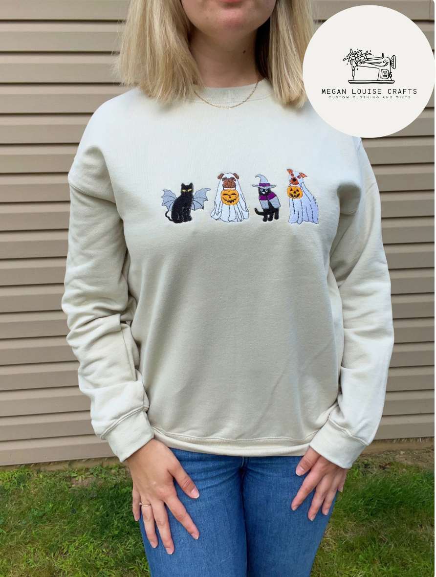 Cats Halloween Sweatshirt