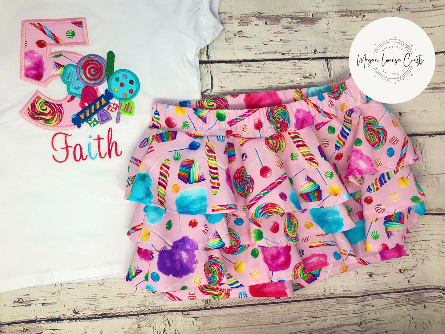 Numbered Sweet Themed Outfit