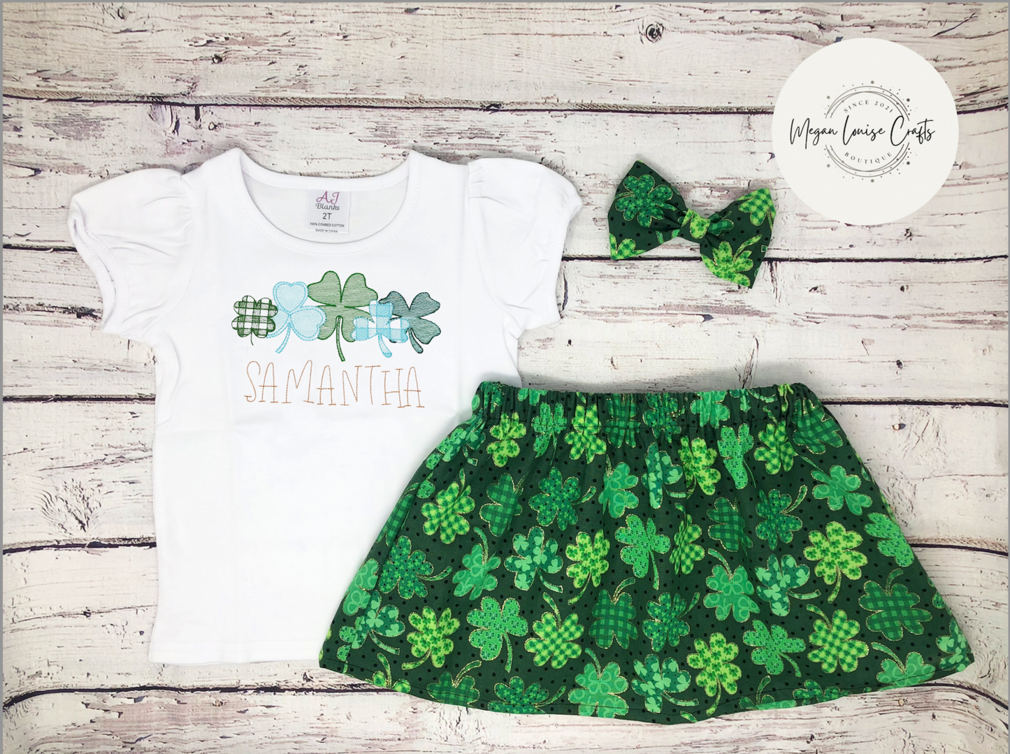 Girls Shamrock Outfit