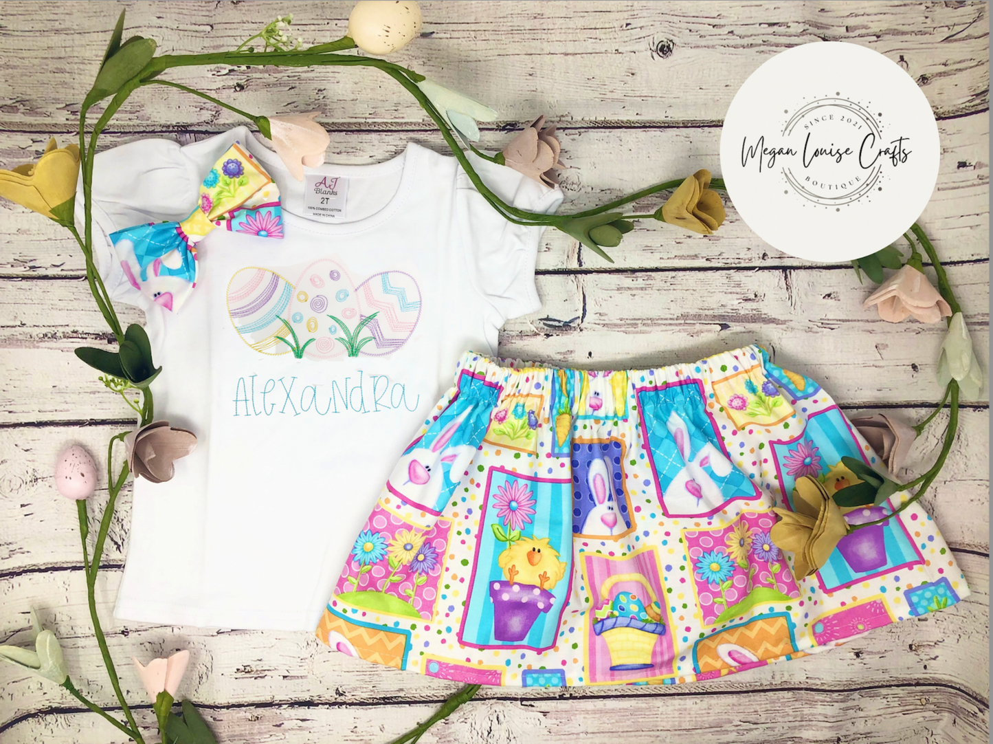 Girls Egg Hunt Outfit