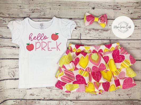 Hello Pre-K Outfit
