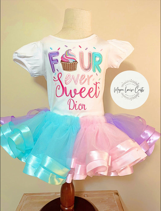 Four Ever Sweet Tutu Outfit