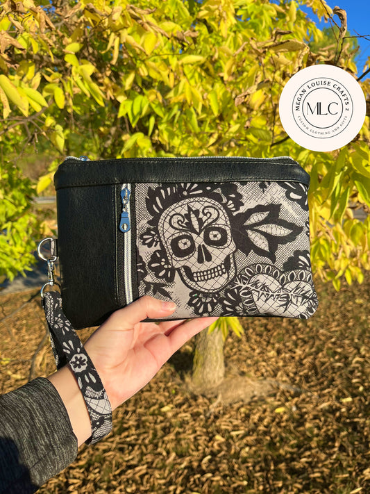 Spooky Clutch, Halloween Clutch Wallet
