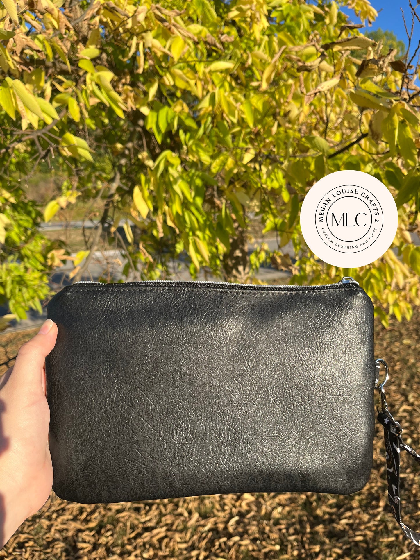 Spooky Pumpkin Clutch, Halloween Clutch Wallet