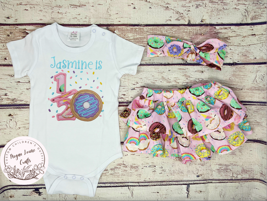 Donut Half Birthday Outfit
