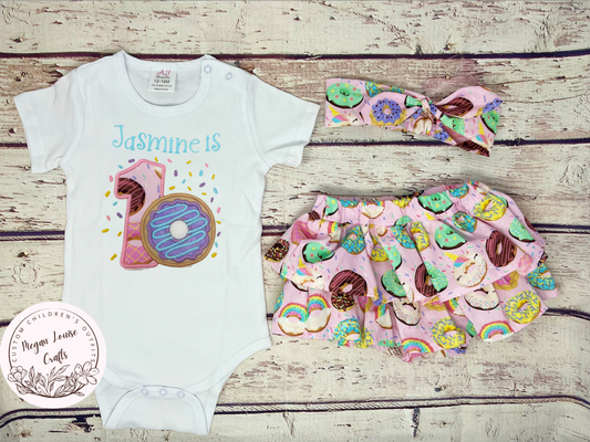 Donut 1st Birthday Outfit