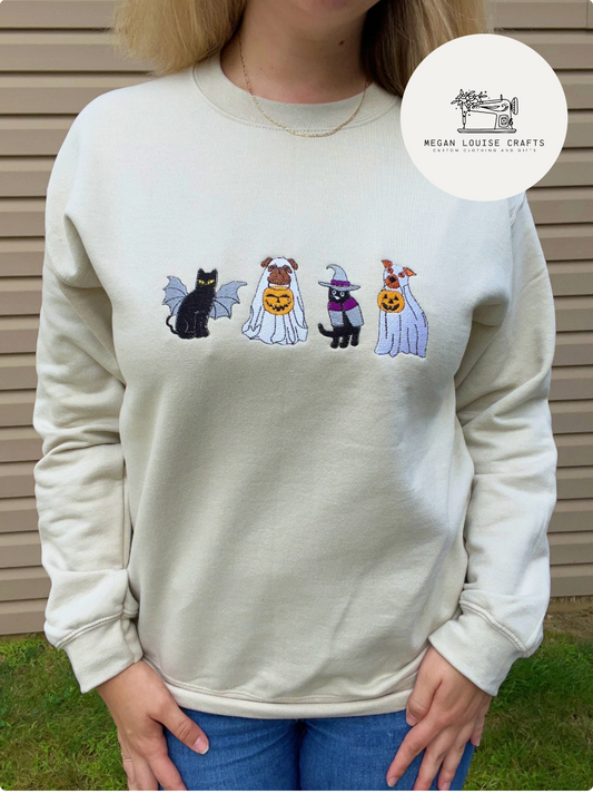 Cats Halloween Sweatshirt