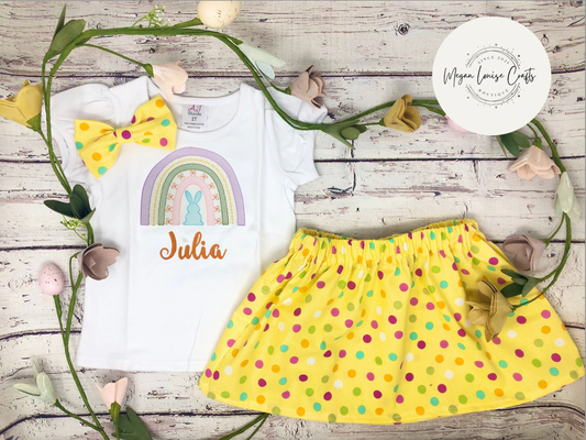 Rainbow Easter Outfit